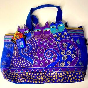 NWT Laurel Burch Cat Tote